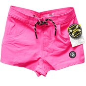 Wholesale - S-XL GIRL PINK 4 WAY STRETCH BOARD SHORT C/P 24